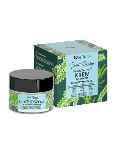 Vis Plantis Nawadniający Krem do skóry odwodnionej z wegańskim kawiorem, 50 ml